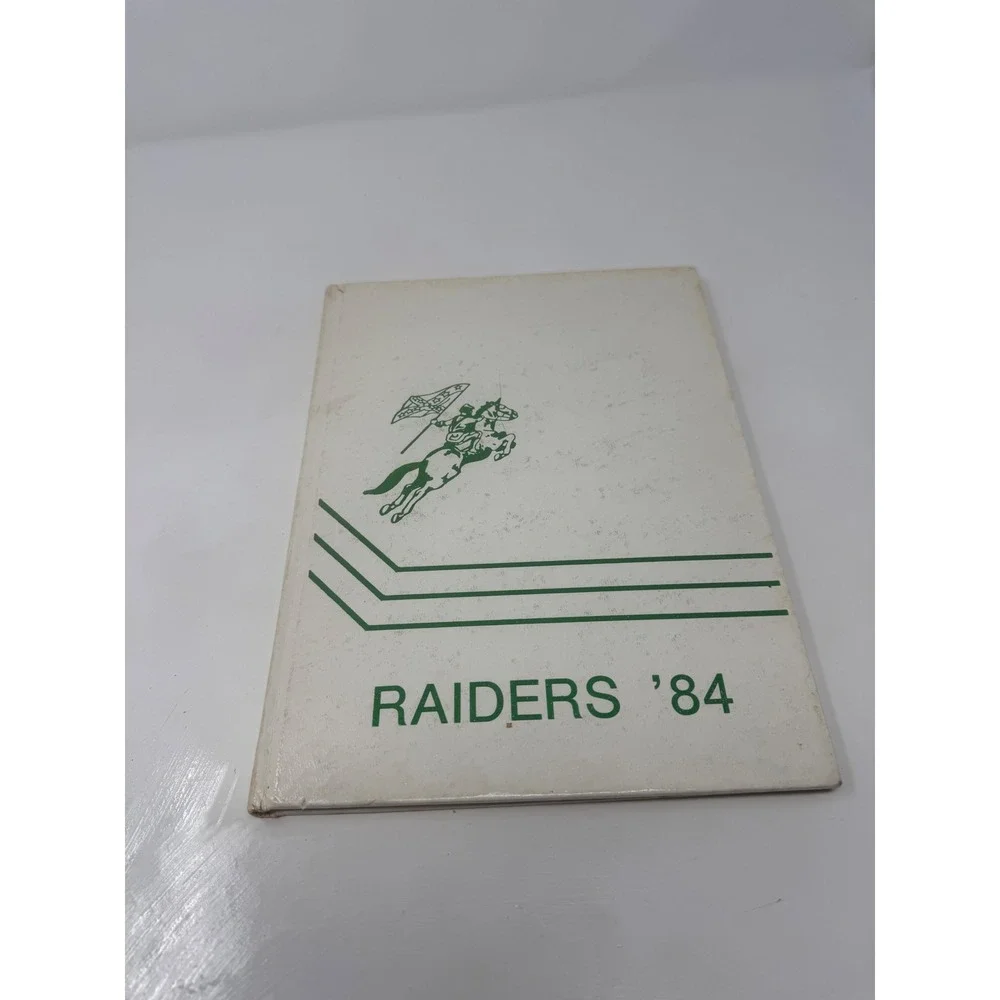 Vintage 1984 Rippon Middle School Yearbook Woodbridge Virginia Raiders 84 Annual